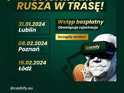 Kantor kryptowalut Cashify Łódź