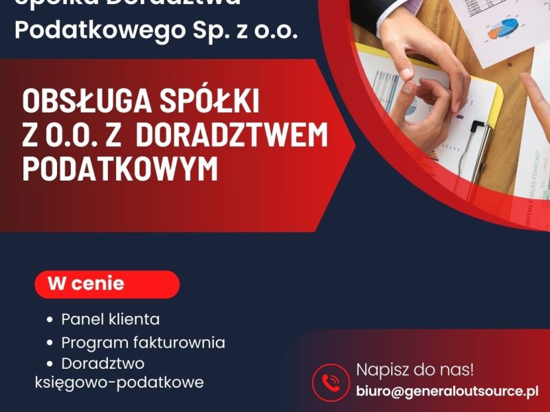 Rejestracja spółki, księgowość, wirtualne biuro, zmiany KRS